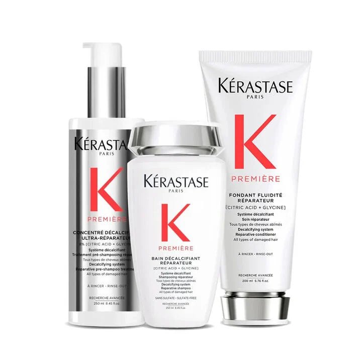 Kit Kérastase Première Shampoo + Condicionador + Tratamento Descalcificante